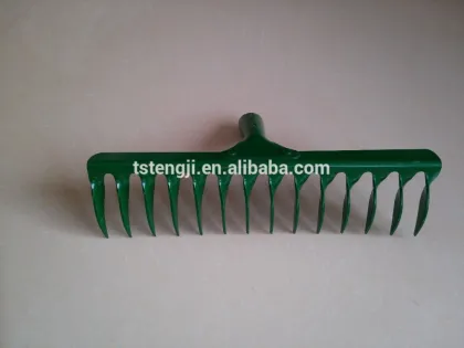 garden hand tools carbon steel rake head