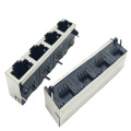 Einzelne Port 1x4port abgeschirmter RJ45-Jack