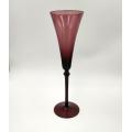 solid color hand made martini glass cup