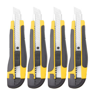 Retractable Blade Safety Art Knife - Paper Cutter with Snap-off Blade