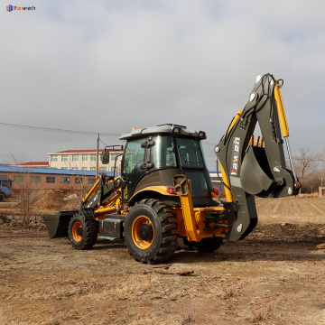 YAWEH JL3CX 2,5 TON COMPACT à quatre roues chargeur de pelle-maison - Nouveau modèle fabriqué en Chine