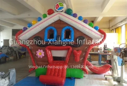 inflatable colorful house inflatable little house for kids playing