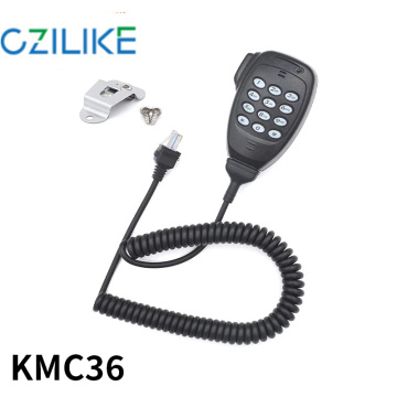 Kenwood radyoları için tuş takımı olan KMC-36 DTMF mikrofon NX-800 NX-820 NX-920 TM-281 TM-V71 (RJ45, 8 Pin)