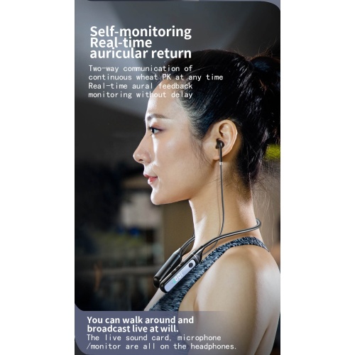 2.4G and OTG Live Broadcast Neckband