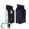 Whey Protein Powder Packaging Flat Bottom Eco Bag dengan Logos