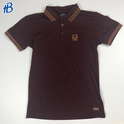 Пользовательский вышитый логотип Mix Colors Athletic Polo