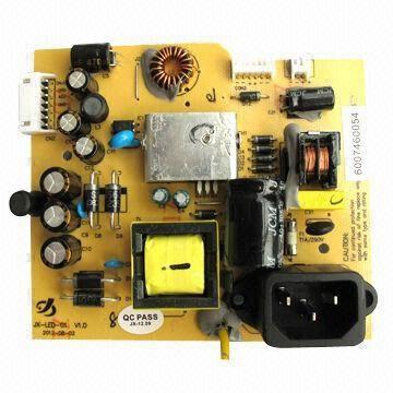 Open Frame Power Supply with 12/5/54V DC Output Voltage and 2A/250mA Output Current