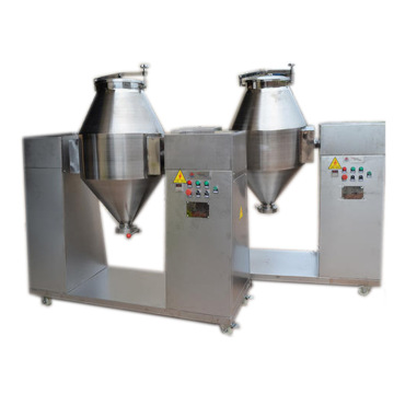Large Capacity Electric Heating Stainless Steel Double Cone Mixer for Metallurgy Powder Chemical Applications