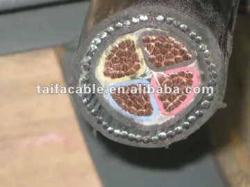 low VOLTAGE POWER cable,0.6/1 kV cable,1000V NAYCVVY CABLE