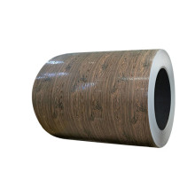 3D wood effect color coated aluminium