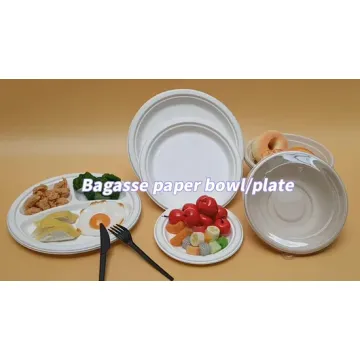 Clear Food Container with Sustainable Bamboo Pulp Design