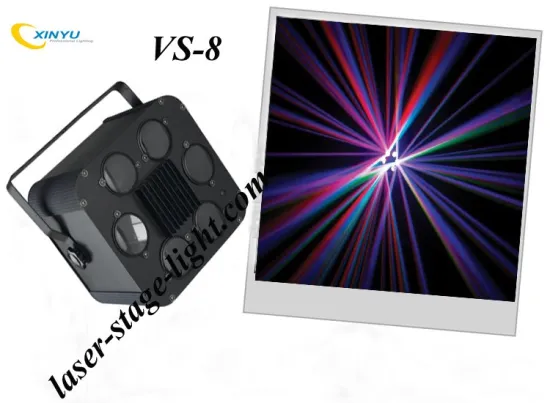 Vs-8 Dmx512, 4ch Six Eyes Led Effects Lighting Show For Dance Hall, Bar, Ktv