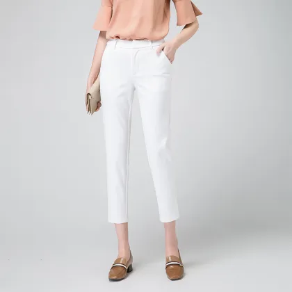 Women's professional fashion nine-point pants small feet Korean casual pants