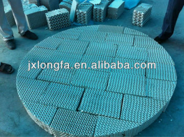 ceramic corrugated tower packing