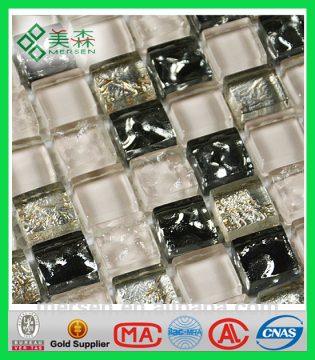 REFT bathroom design cheap glass mosaic tiles made in China