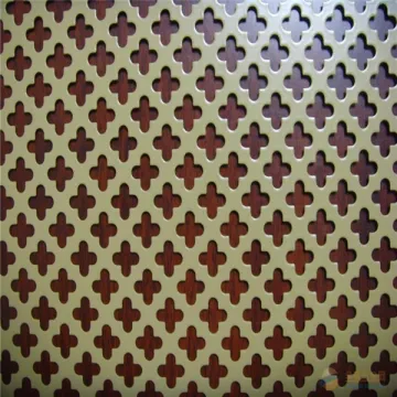 Stainless Steel Round Hole Perforated Metal Mesh