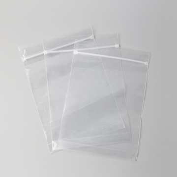 カスタム再封印可能な透明なPEガーメントバッグ