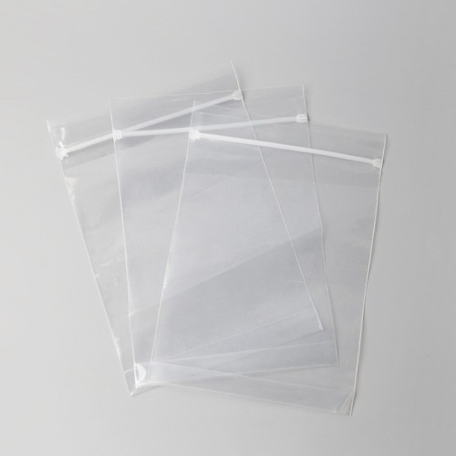 カスタム再封印可能な透明なPEガーメントバッグ