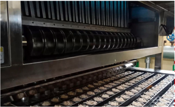 Cutting and Dividing Machine of Instant Noodle Production Line