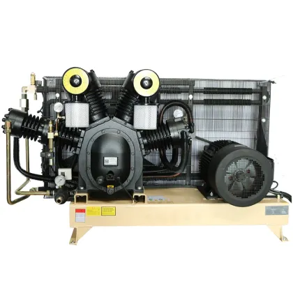 ELGI 40 Bar Air Compressor with 1400 CFM and 30 Bar Booster for PET Bottle Manufacturing