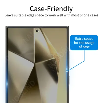 4 Way Anti-Peeping Matte PET Screen Protector for Samsung S24 Ultra