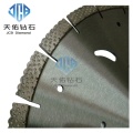 Полотно алмазной пилы с зубчатыми волнистыми зубьями
