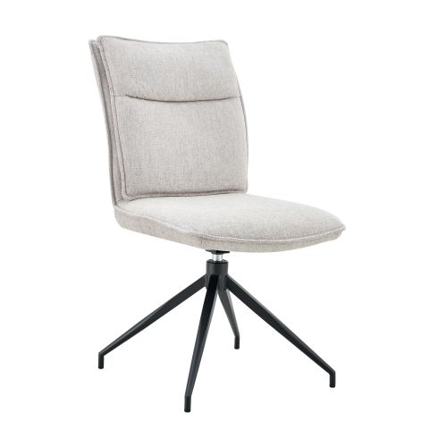 Silla de oficina de asiento de tela de rotación de 360 ​​grados