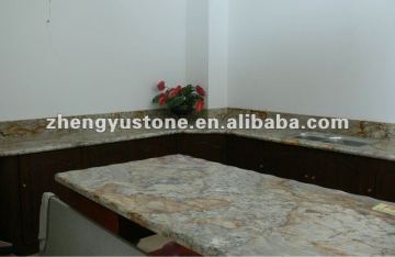 Yellow granite Kitchen worktops