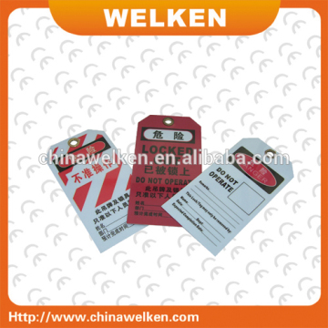 PVC and Plastic Seal Lockout Tagout