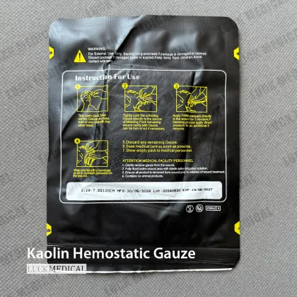 Kaolin Hemostatic Gauze Dressing