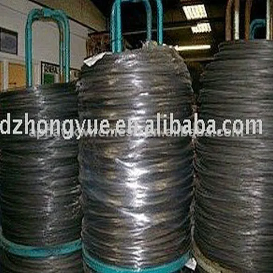 high tensile strength 16 gauge black annealed tie wire
