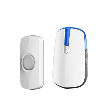 Plug-in Wireless Doorbell With Battery Bell Push