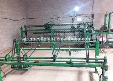 China hot selling fully automatic chain link fence machine