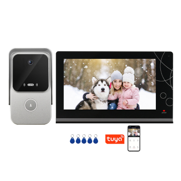 VIDEW 7 Inch HD Doorbell Camera with Night Vision and RFID for Villa