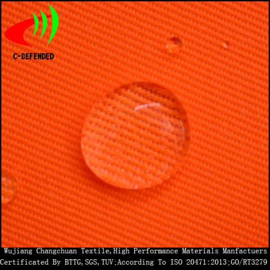 polyester cotton twill fabric hydrophobic fabric