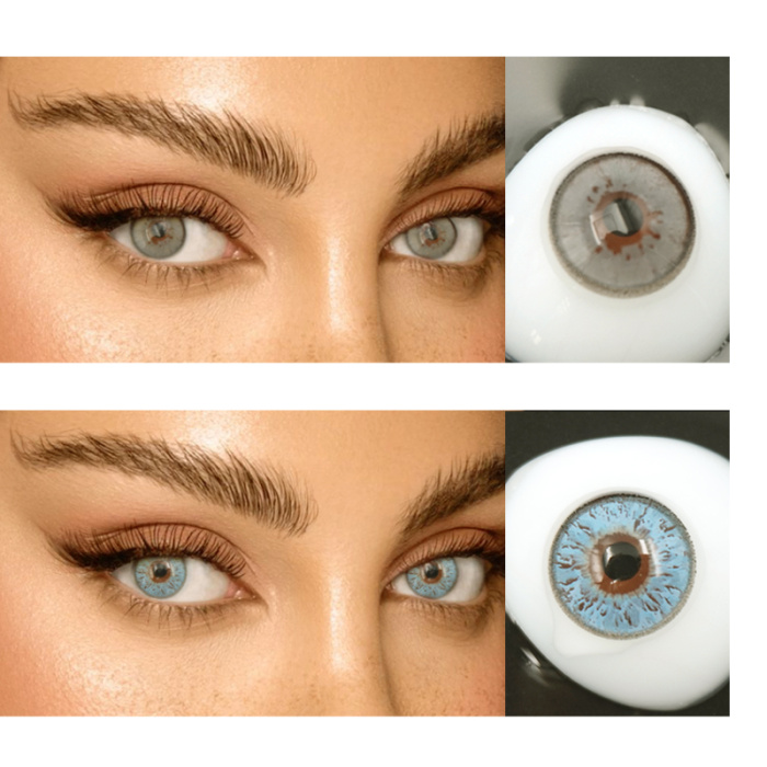 Cheap price myopia multi choice color pupil invisibility