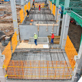 Barrera de borde de protección contra caídas de seguridad para el sitio de construcción