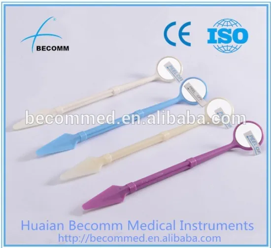 2015 Hot Selling Dental Products Colored Dental Mouth Mirror