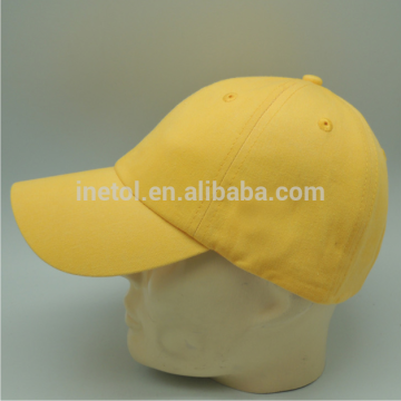 2017 new high quality 6 panel curved baseball cap custom pigment dye cotton twill plain baseball cap