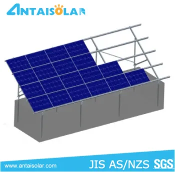 NW ground custom fabrication bracket for solar panel for 1mw solar system
