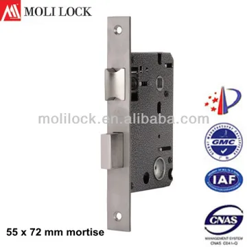 55 x 72 mm Door Lock Mortise, European Door Lock Cylinder, Lock Body