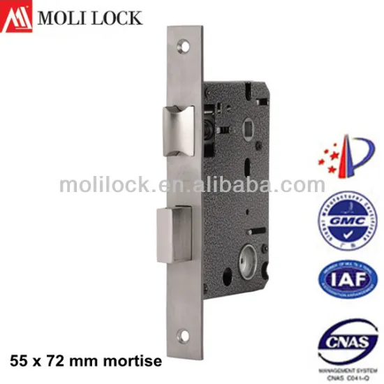 55 x 72 mm Door Lock Mortise, European Door Lock Cylinder, Lock Body