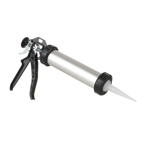 Factory manual sealant cartridge caulking gun with nozzle