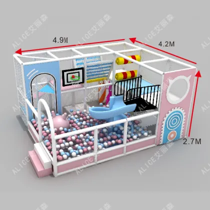 Interactive Kids Furniture Playland: Combining Software, Ball Pool, Slide, and Drilling Experiences for Young Learners