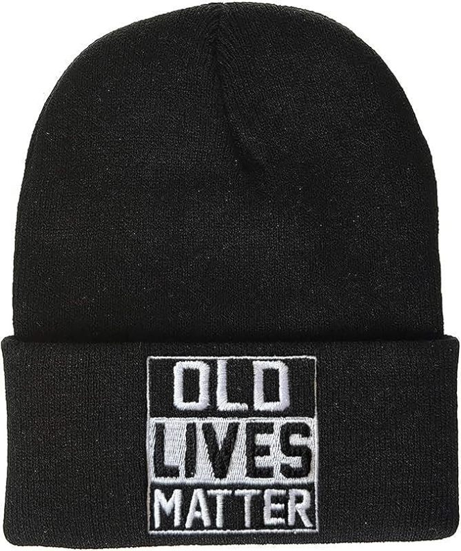 Trendy Men's Flanged Brimless Hat