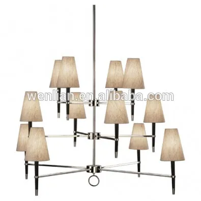 Fancy wooden chandelier large chandelier light for public area or home