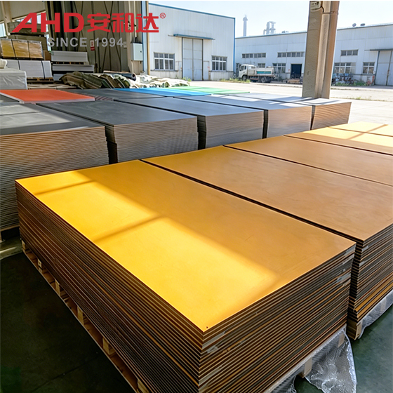 Three-layer PE Plate Board yellow