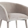 Fauteuil rond de style scandinave