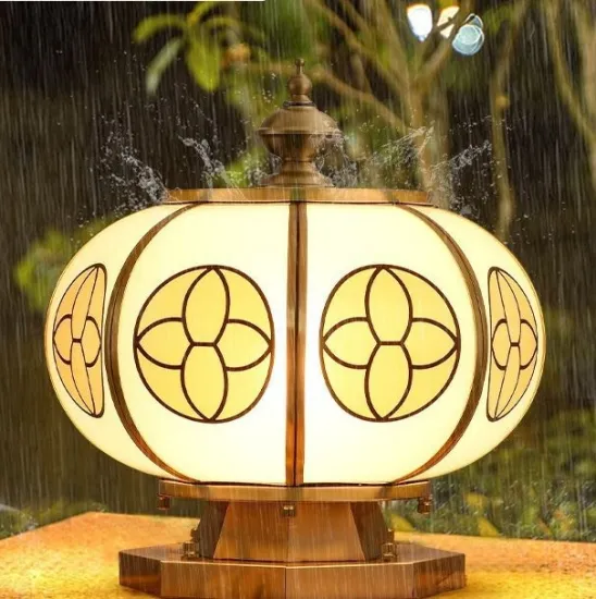 Lights For Stone Pillars