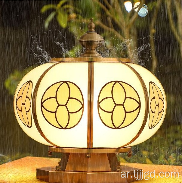 أضواء للأعمدة الحجرية